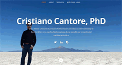 Desktop Screenshot of cristianocantore.com